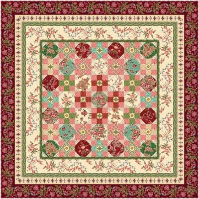 Yeoville 9-Patch Quilt Fabric Kit